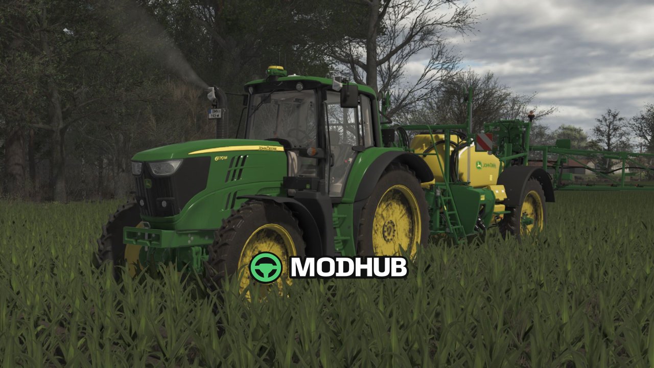 John Deere 6170M V1.1 Tractor voor FS25