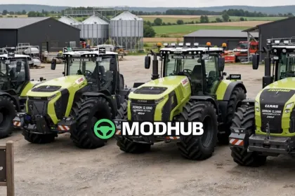 Claas Xerion 12 SAFARI Edit v2.0 Tractor voor FS25 — 2