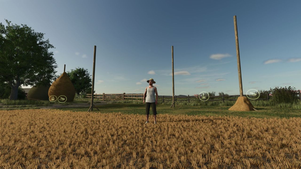 Traditionele Roemeense hooischel voor Farming Simulator 25