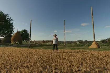 Traditionele Roemeense hooischel voor Farming Simulator 25 — 3