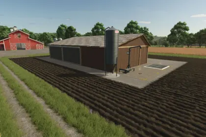 Efektywna tartak Chip N' Wood Sawmill dla FS25 — deski, belki i panele ścienne — 1