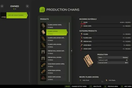 Efektywna tartak Chip N' Wood Sawmill dla FS25 — deski, belki i panele ścienne — 2