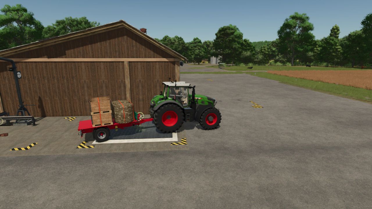 Efektywna tartak Chip N' Wood Sawmill dla FS25 — deski, belki i panele ścienne