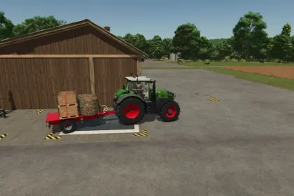 Efektywna tartak Chip N' Wood Sawmill dla FS25 — deski, belki i panele ścienne — 3