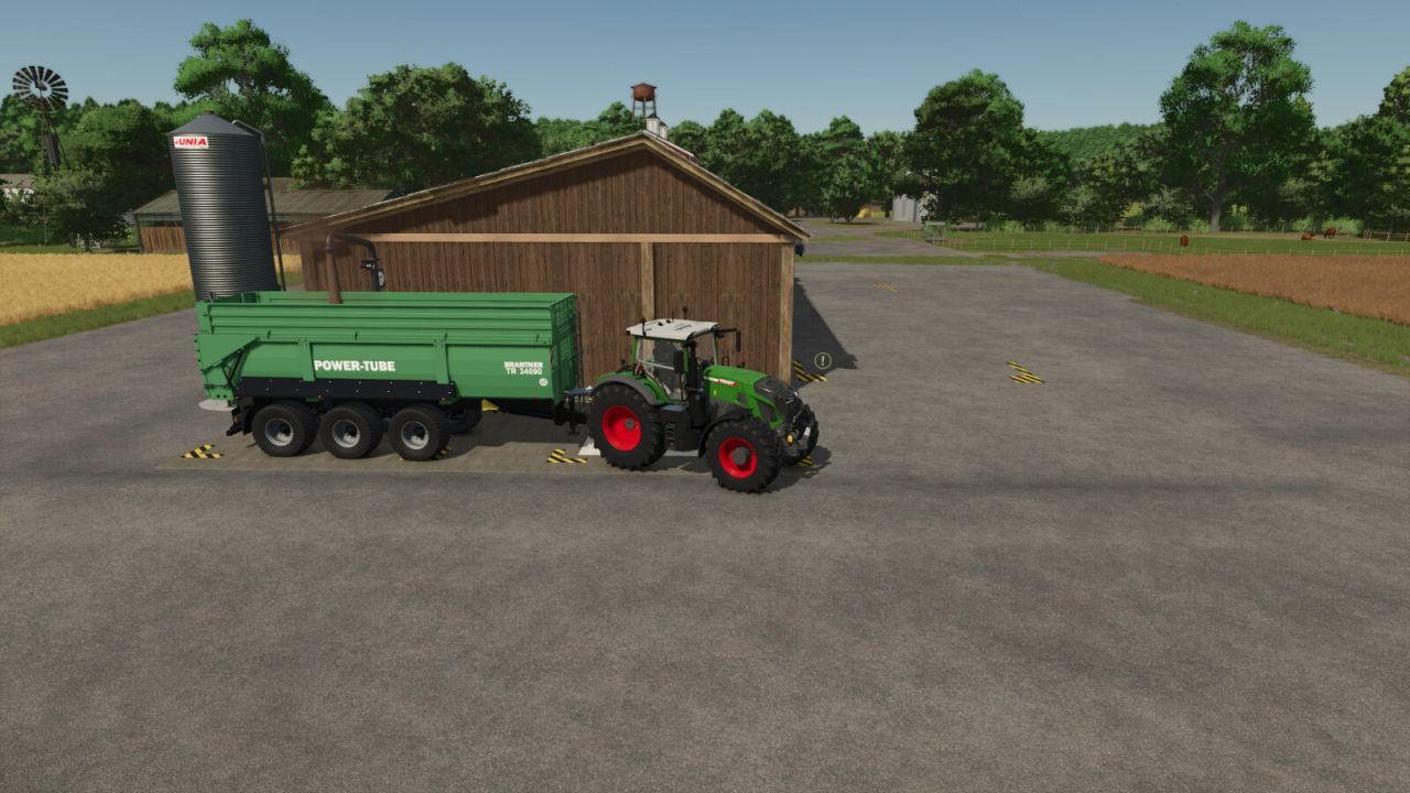 Efektywna tartak Chip N' Wood Sawmill dla FS25 — deski, belki i panele ścienne