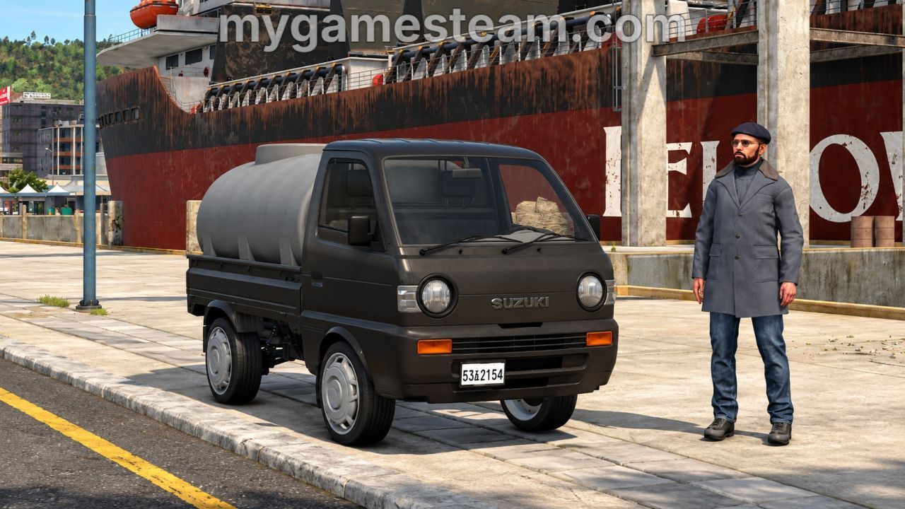 Suzuki Carry 1994 – Minibus voor Farming Simulator 25