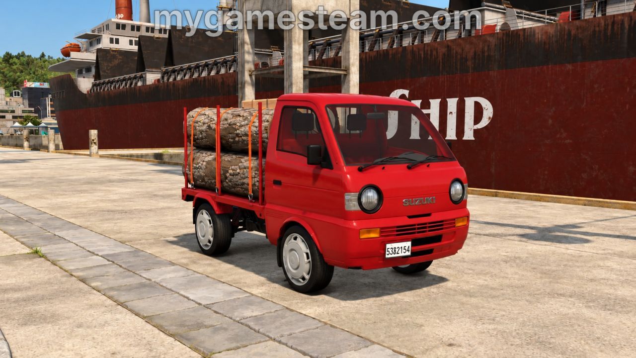 Suzuki Carry 1994 – Minibus voor Farming Simulator 25