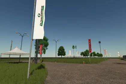 La Foire de Poussay-kaart voor Farming Simulator 25 — 2