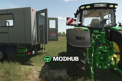IFA W50 Service Truck vrachtwagen voor FS25 — 2