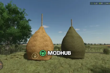 Traditionele Roemeense hooischel v1.0 voor FS25 — 2