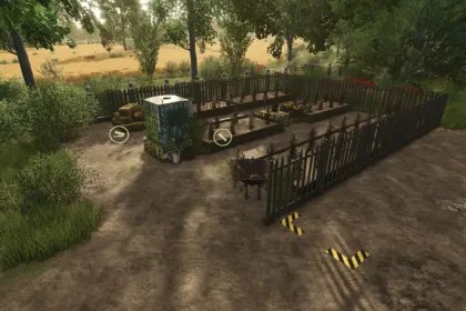 Efficient Small Garden — Compact Garden for Natural Growing in FS25 — 1