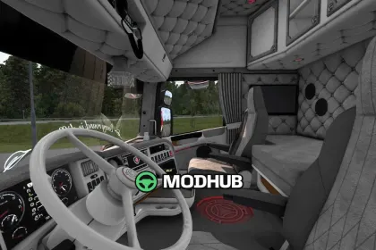 Scania R580 Adwin Stam v8.3 vrachtwagen voor ETS2 — 2