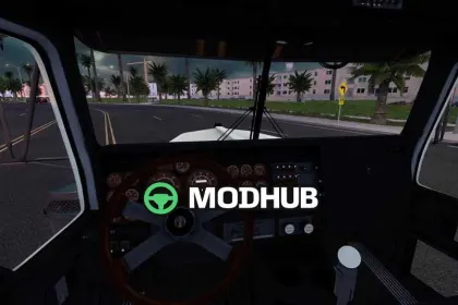 Brewbuilt Kenworth W900 L/B v1.2.5 vrachtwagen voor ATS — 2