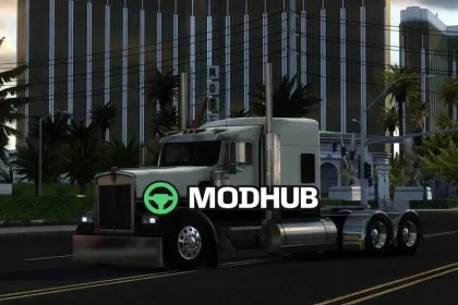 Brewbuilt Kenworth W900 L/B v1.2.5 vrachtwagen voor ATS — 4