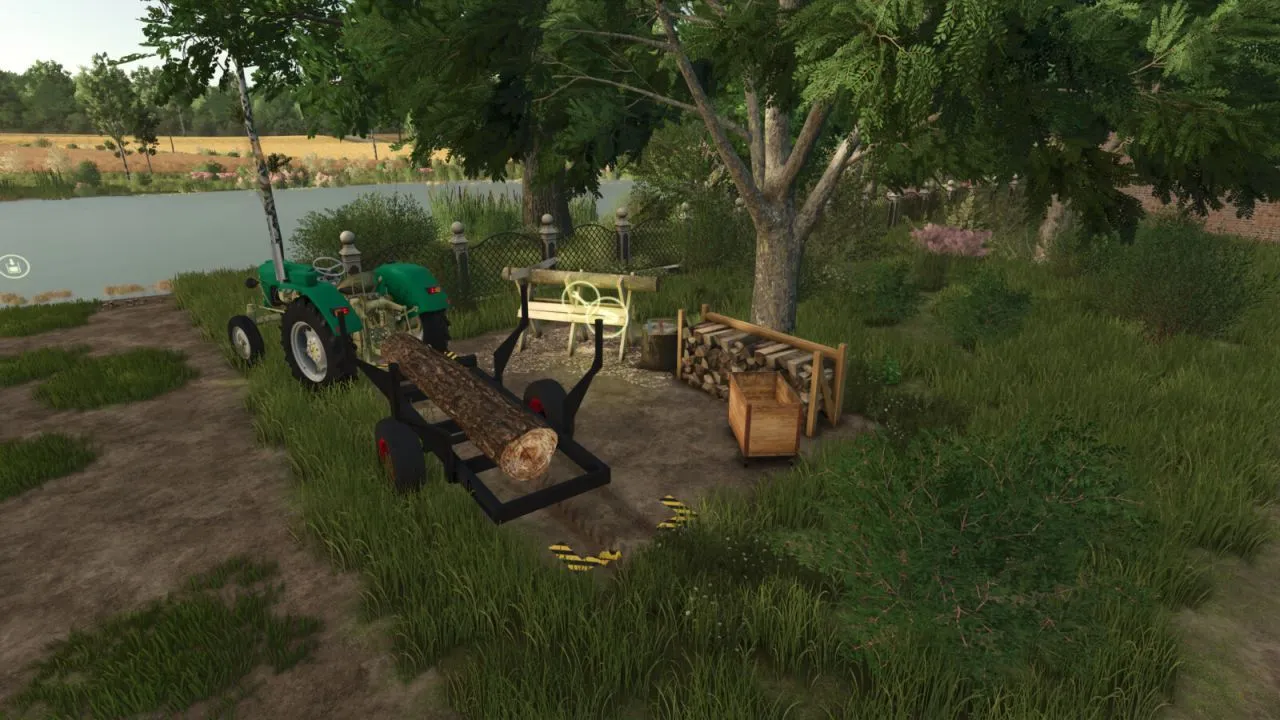 Efektywna Mała Produkcja: Kompostownik + Łuparka + Magazyn dla FS25