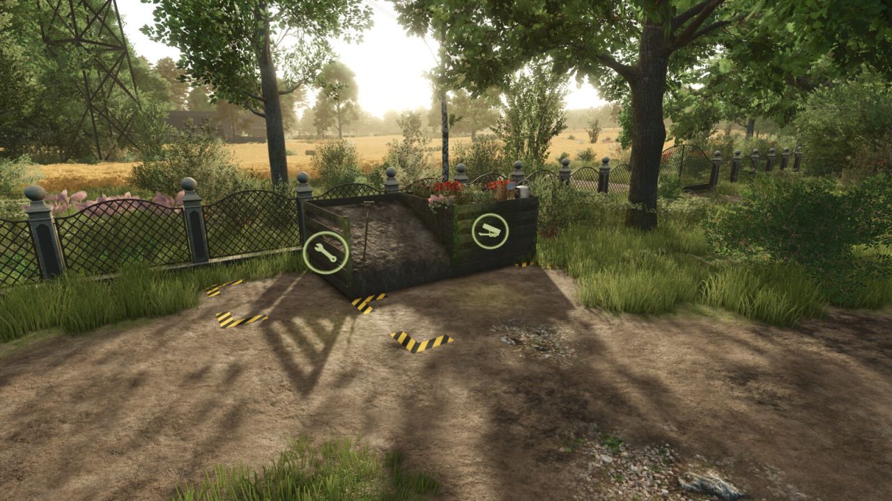 Effiziente Kleine Produktion: Komposter + Holzspalter + Lager für FS25 - Screenshots