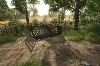 Efektywna Mała Produkcja: Kompostownik + Łuparka + Magazyn dla FS25 — 2