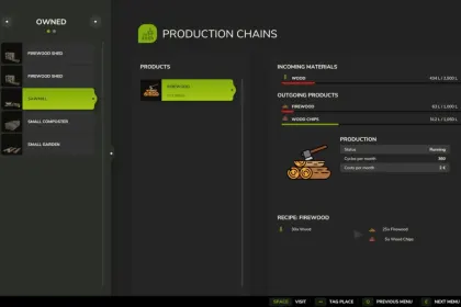 Efektywna Mała Produkcja: Kompostownik + Łuparka + Magazyn dla FS25 — 4