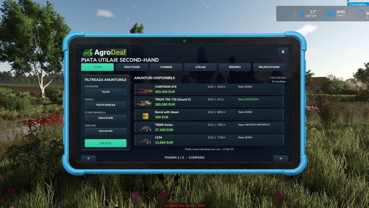 AgroDeal-mod voor Farming Simulator 25