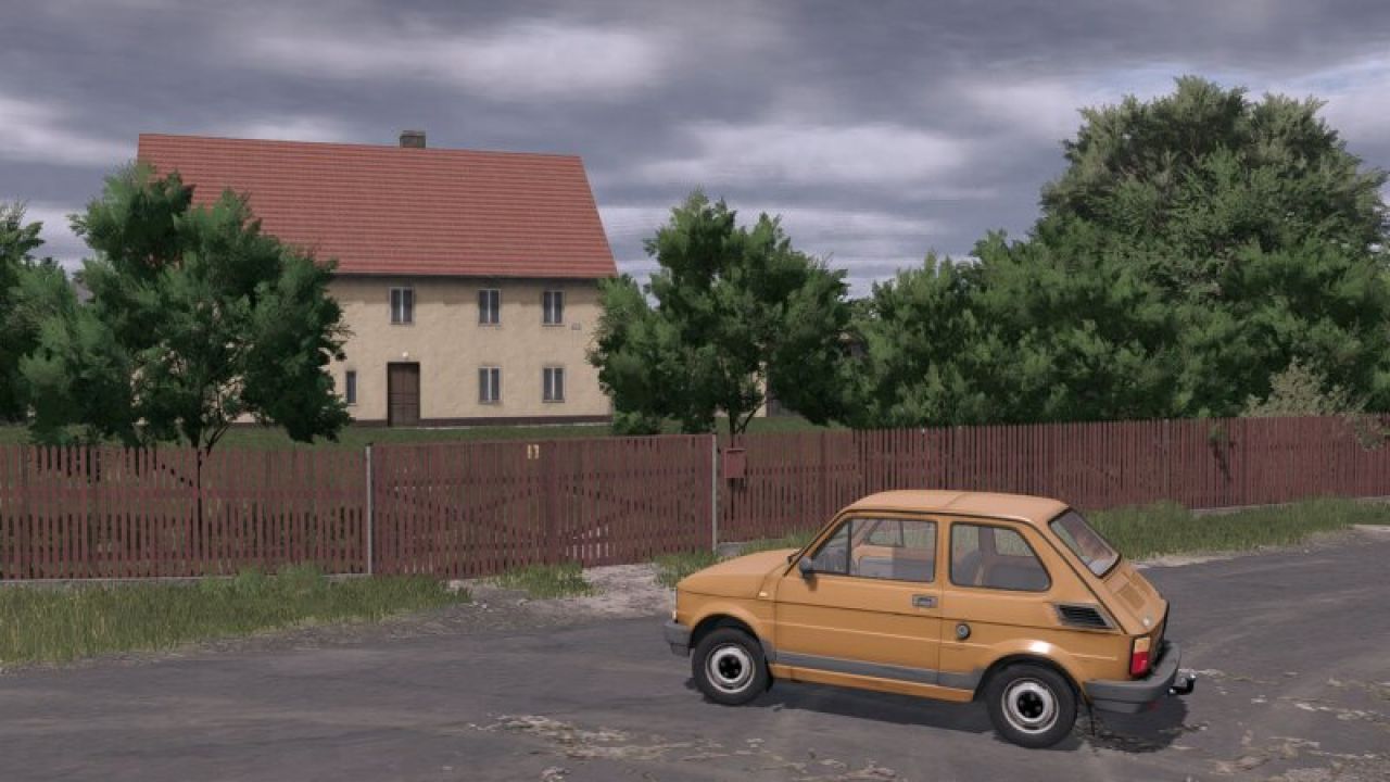 Auto Fiat 126P voor Farming Simulator 25