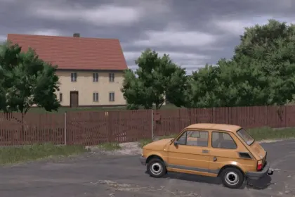 Auto Fiat 126P voor Farming Simulator 25 — 2