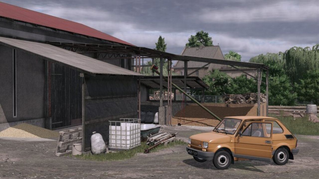 Auto Fiat 126P voor Farming Simulator 25