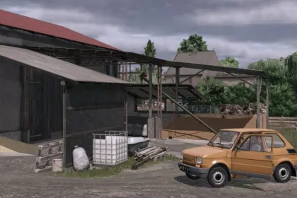 Auto Fiat 126P voor Farming Simulator 25 — 3