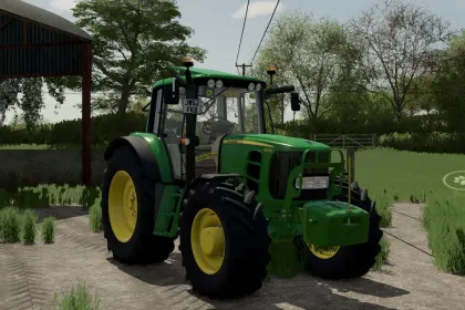 John Deere 6030 Premium Edit Tractor voor Farming Simulator 25 — 5