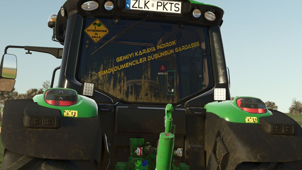 John Deere 6M Edit Tractor voor Farming Simulator 25
