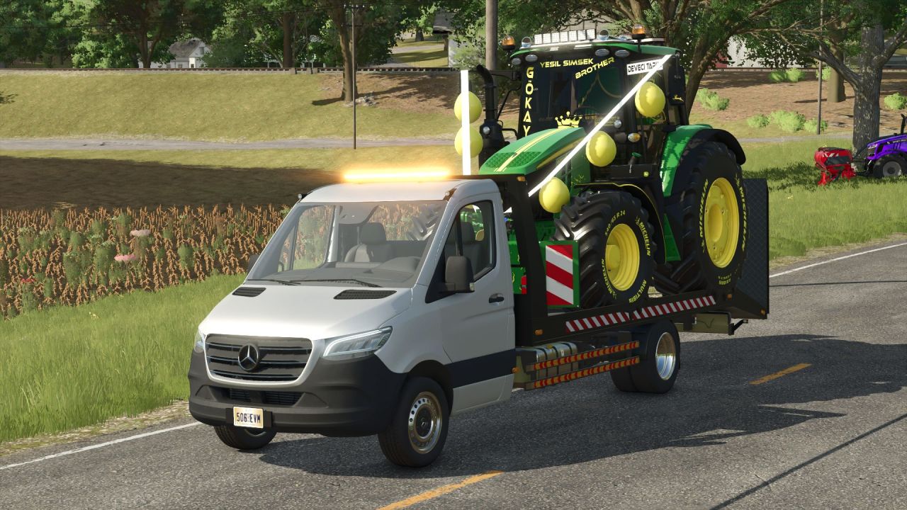 John Deere 6M Edit Tractor voor Farming Simulator 25