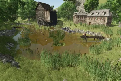 Le Petit Terroir-kaart voor Farming Simulator 25 — 2