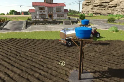 Efficient Water Tower 1000 (1000 l) for FS25