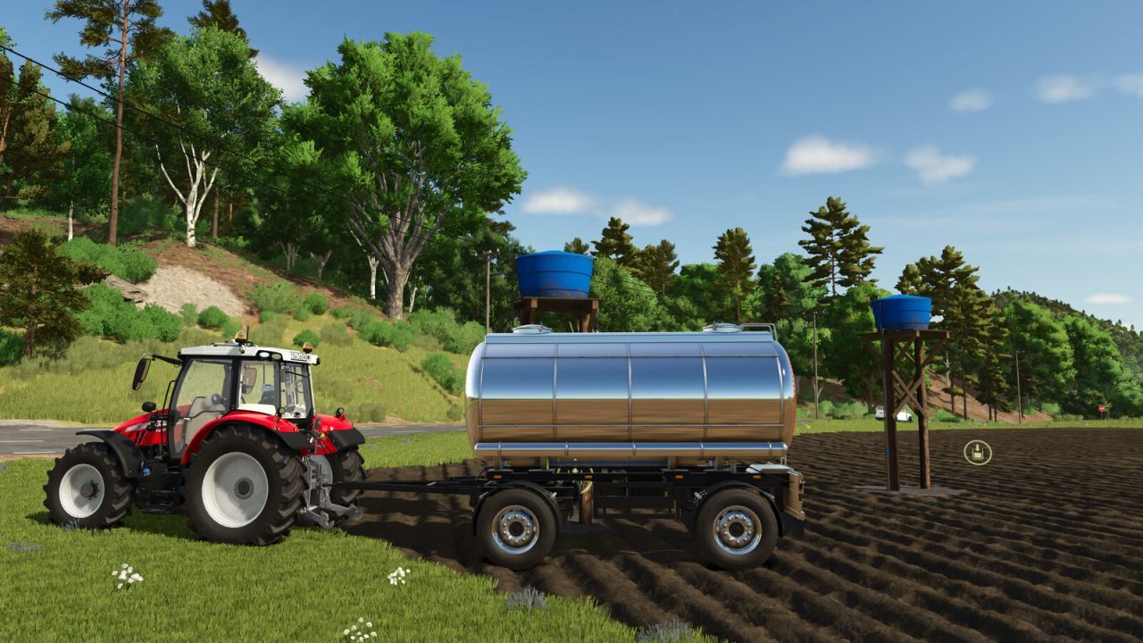 Efektywna Wieża Wodna Water Tower 1000 (1000 l) dla FS25 - Zrzuty ekranu