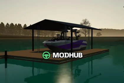 Мод на Декорації Boat dock V1.0.0.0 для Фермер Симулятор 25
