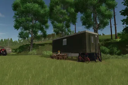 Економний Будинок на Колесах Mobile Home для Старту у Farming Simulator 25 — 1