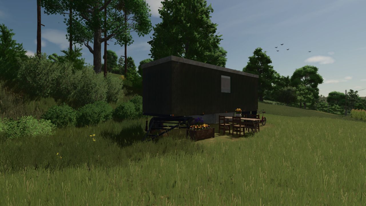Економний Будинок на Колесах Mobile Home для Старту у Farming Simulator 25