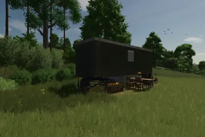 Економний Будинок на Колесах Mobile Home для Старту у Farming Simulator 25 — 2