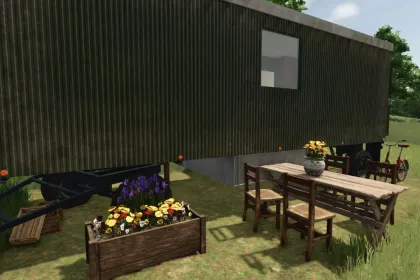 Економний Будинок на Колесах Mobile Home для Старту у Farming Simulator 25 — 4