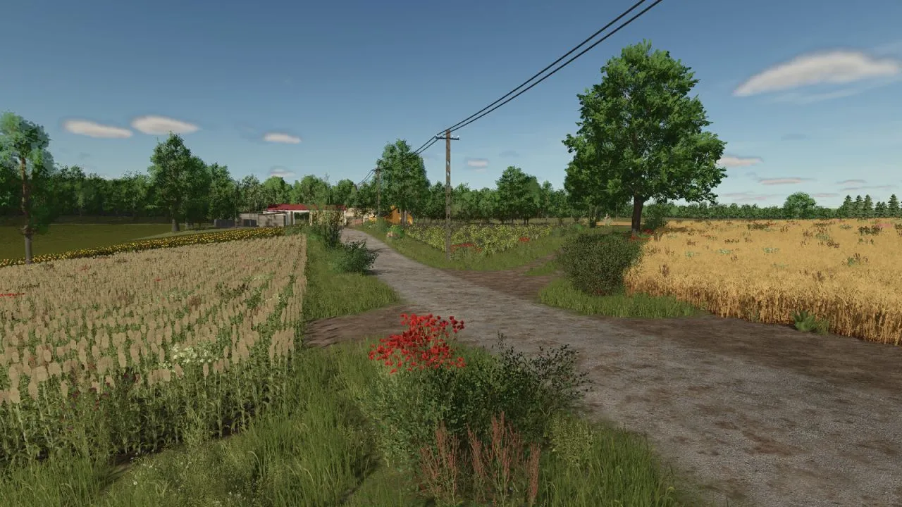 Legendarny Map Lipinki dla Farming Simulator 25 — Polska Mapa z Produkcją i Nowymi Kulturami