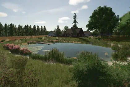 Legendarny Map Lipinki dla Farming Simulator 25 — Polska Mapa z Produkcją i Nowymi Kulturami — 3