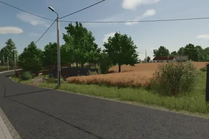 Нова Карта Cybuchowo для Farming Simulator 25 — 193 Поля, Ліси та Виробництва — 5