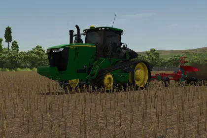 Mocny Gąsienicowy Traktor John Deere Series 9RT do Farming Simulator 25 — 2