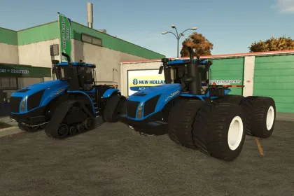 Потужний Трактор New Holland T9 Series — Максимальна Тяга для Великих Полів у FS25 — 1