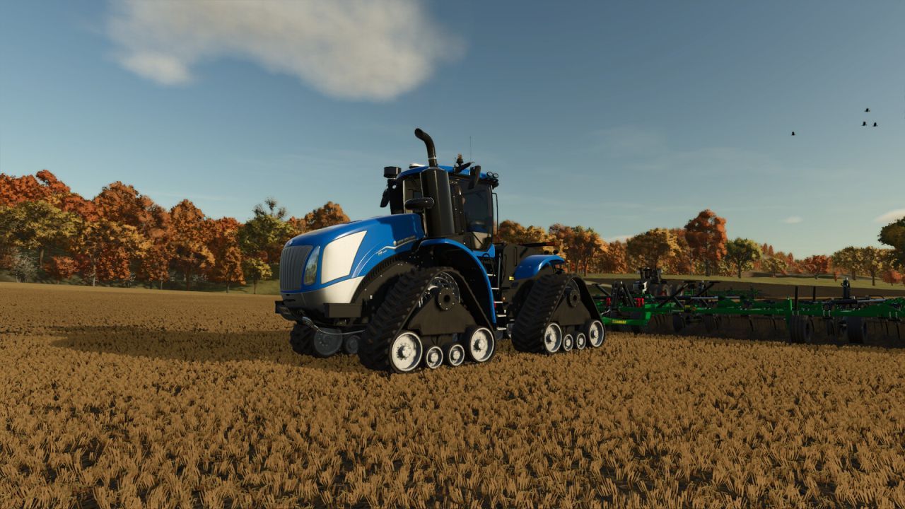 Потужний Трактор New Holland T9 Series — Максимальна Тяга для Великих Полів у FS25