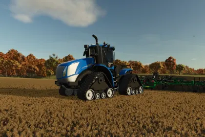 Потужний Трактор New Holland T9 Series — Максимальна Тяга для Великих Полів у FS25 — 2