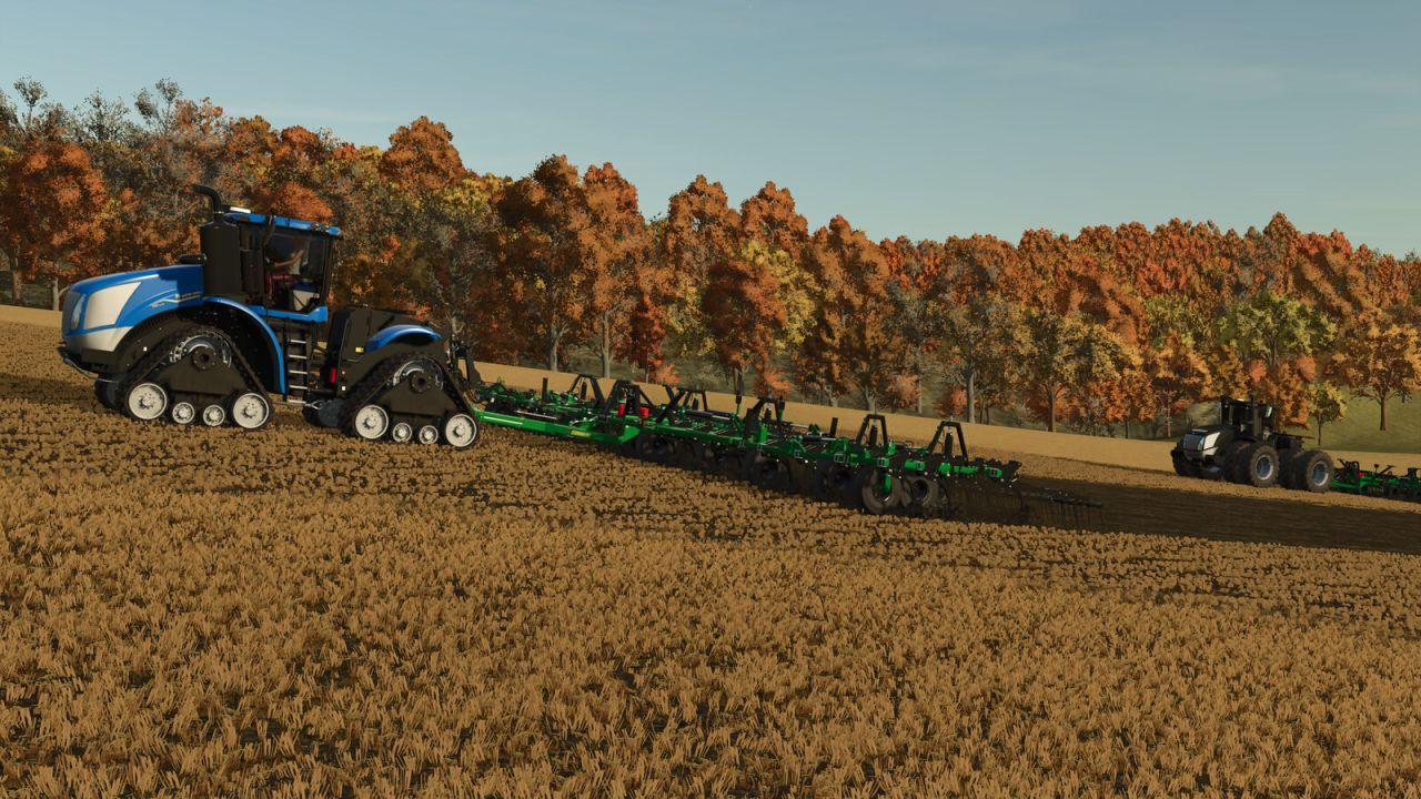 Потужний Трактор New Holland T9 Series — Максимальна Тяга для Великих Полів у FS25