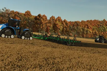 Потужний Трактор New Holland T9 Series — Максимальна Тяга для Великих Полів у FS25 — 4