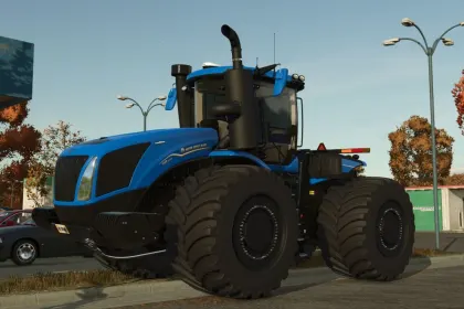 Потужний Трактор New Holland T9 Series — Максимальна Тяга для Великих Полів у FS25 — 5