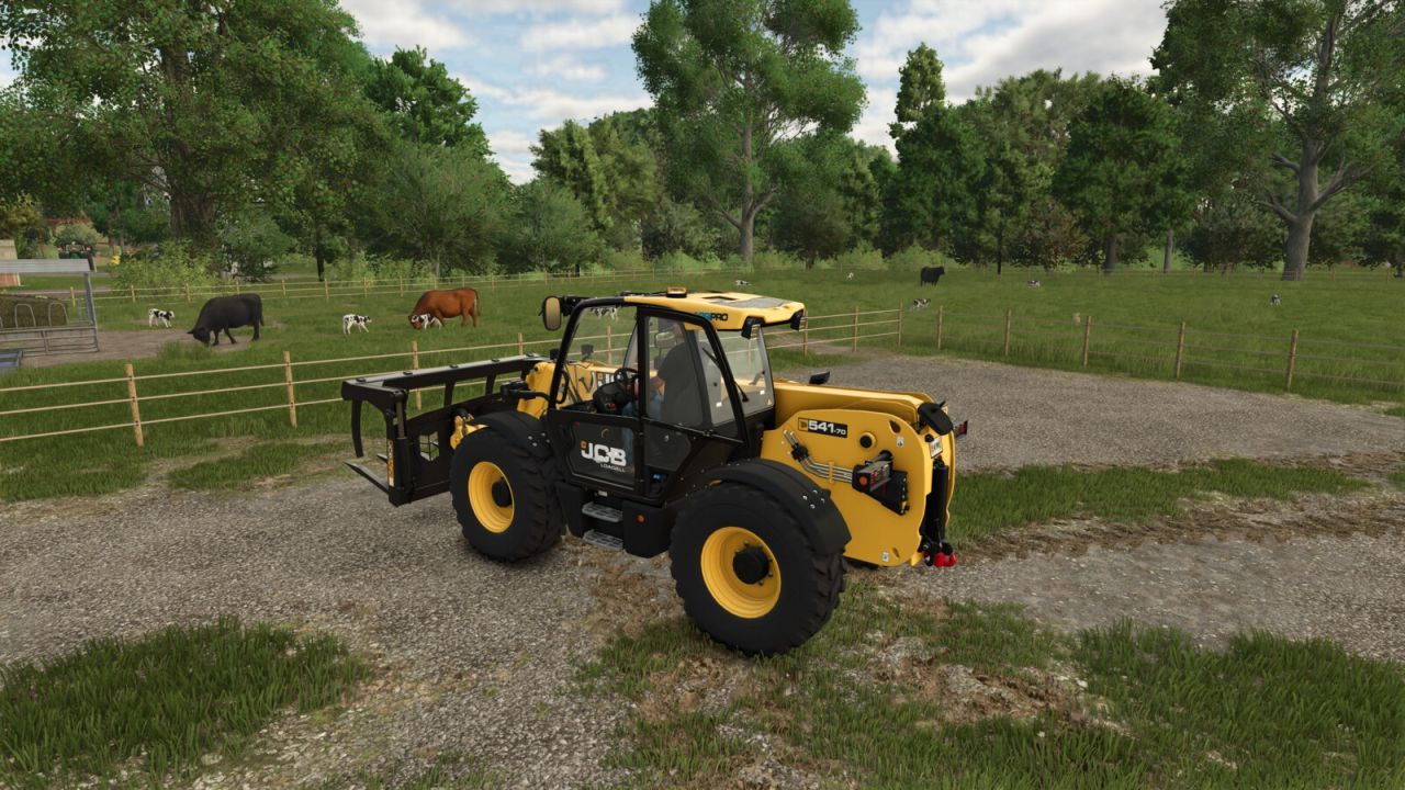 Ефективний Телехендлер JCB Agri Loadall для Ферм і Складів у FS25