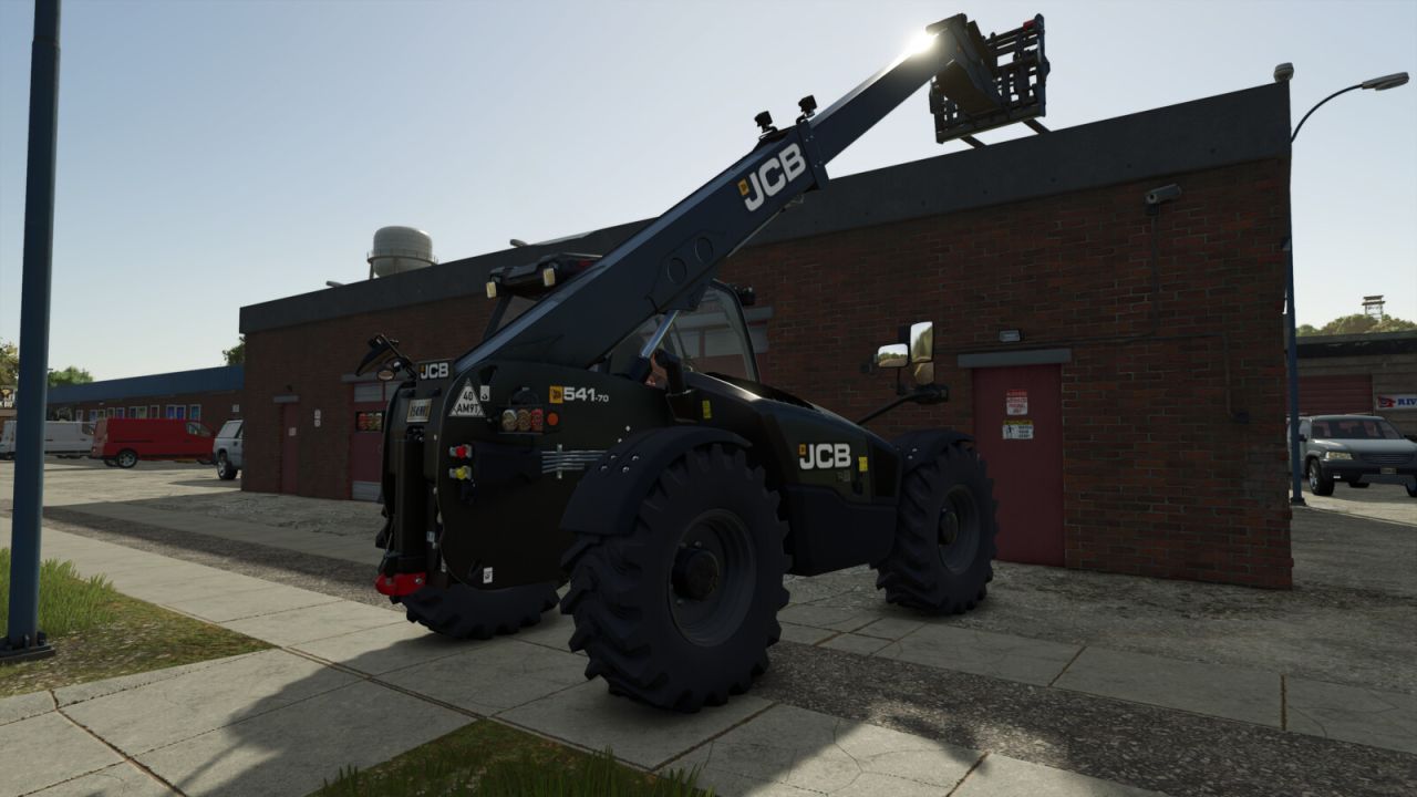 Ефективний Телехендлер JCB Agri Loadall для Ферм і Складів у FS25